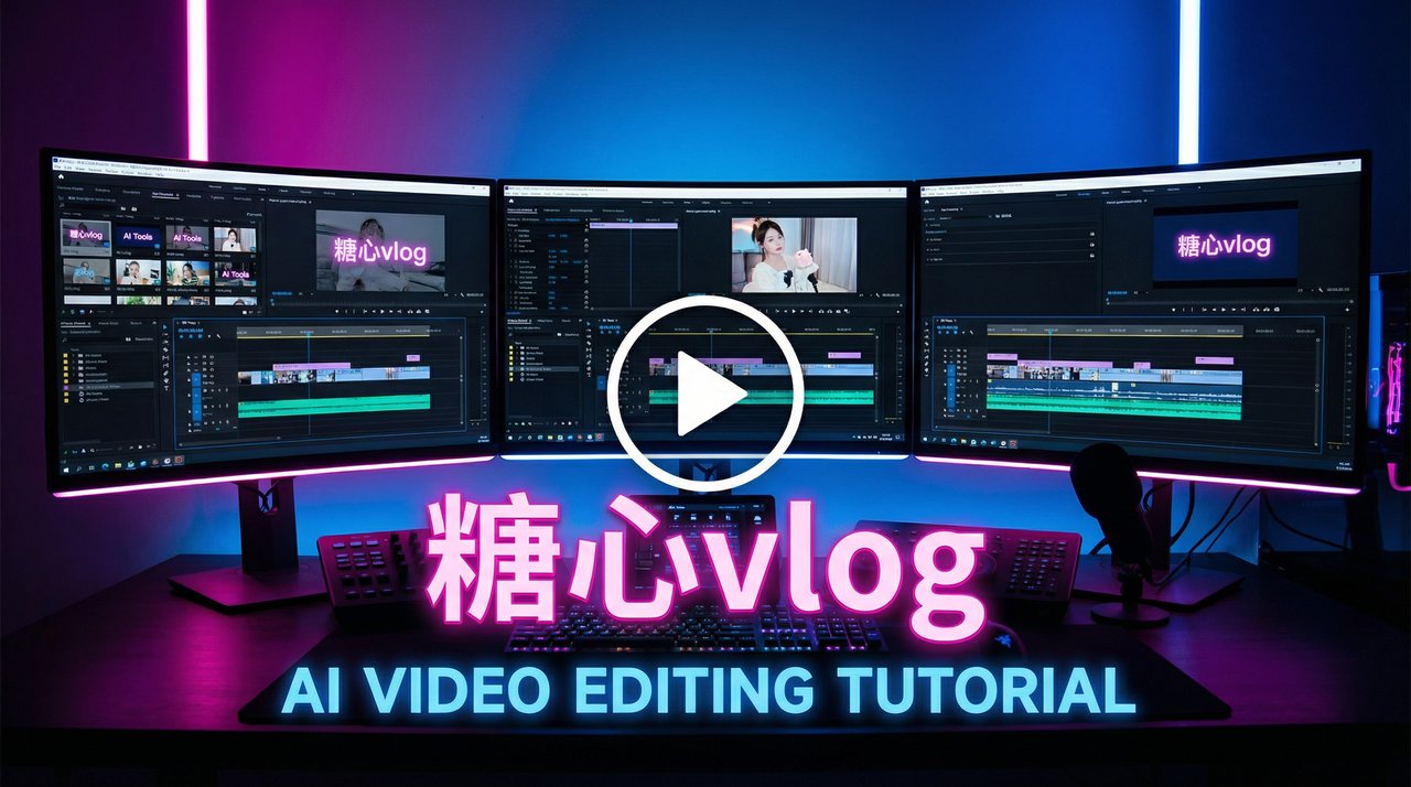 17c一起草 AI视频剪辑教程